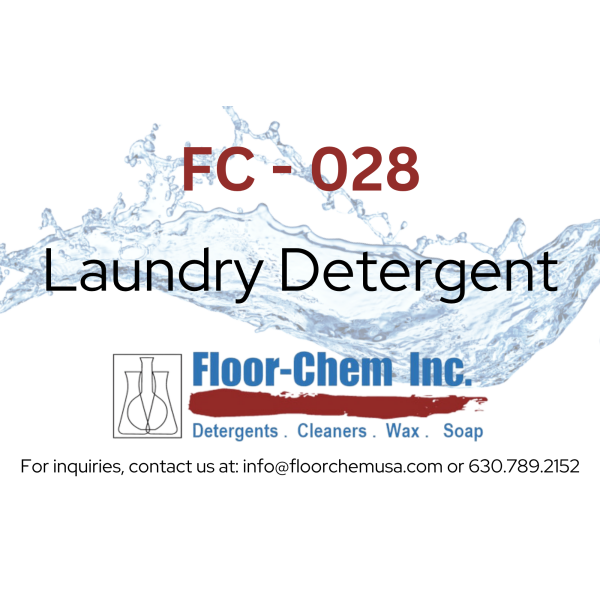 FC 028 Liquid Laundry Detergent Clear
